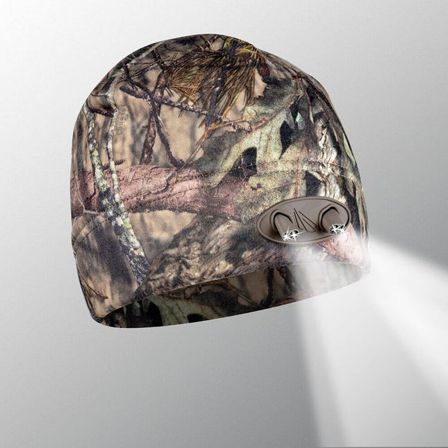 Camouflage dual light beanie
