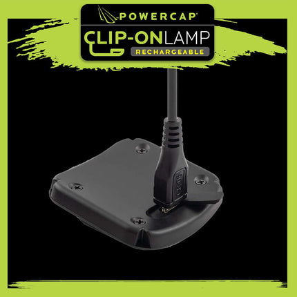 PoerCap Rechargeable Clip-On Lamp