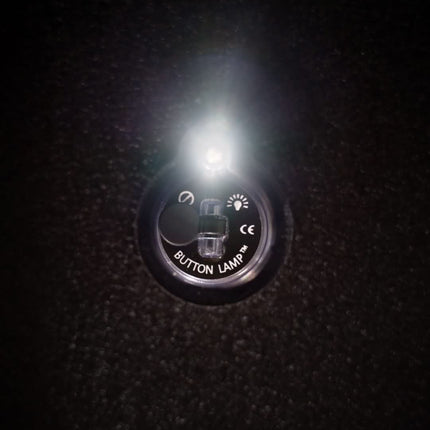 Powered on LED button lamp light