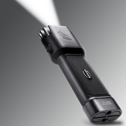 gray tactical 1700 lumens FLATEYE F-1700 LED flashlight