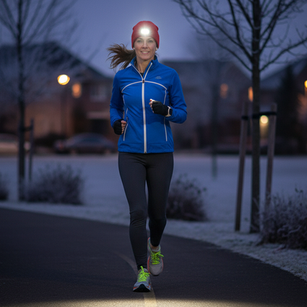 POWERCAP 2.5 Rechargeable LED Lighted Headlamp Beanies
