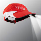 red panther vision powercap 25/75 safety lighted hat