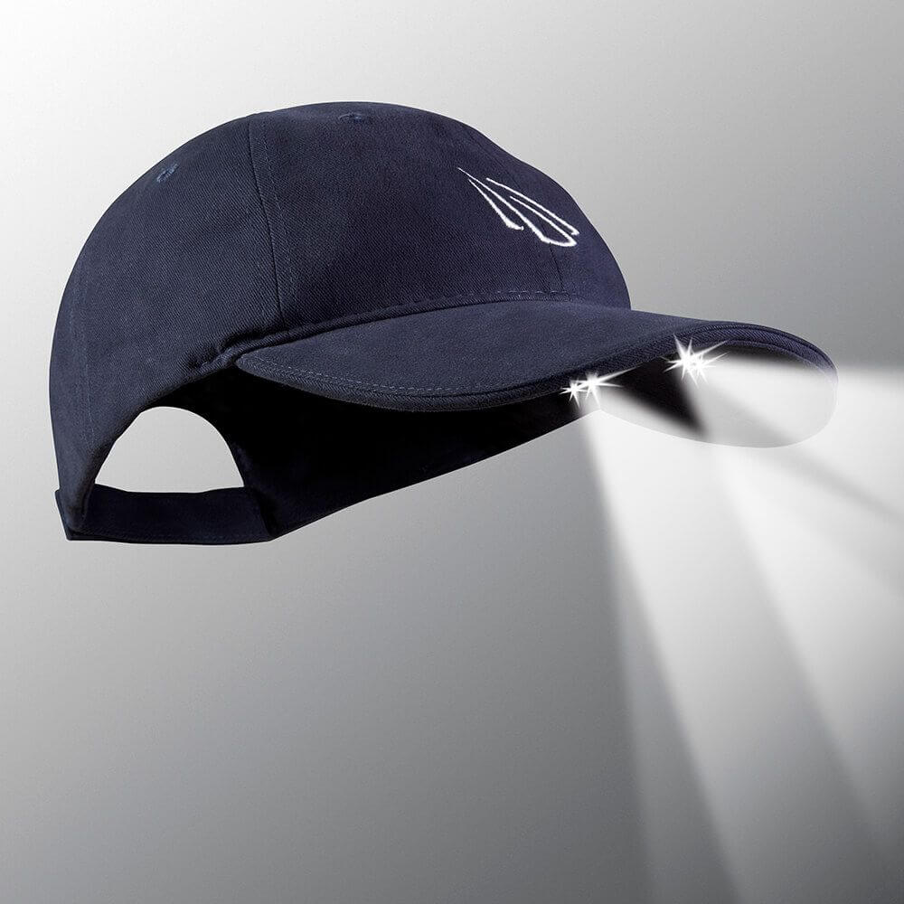 Led light deals up hats