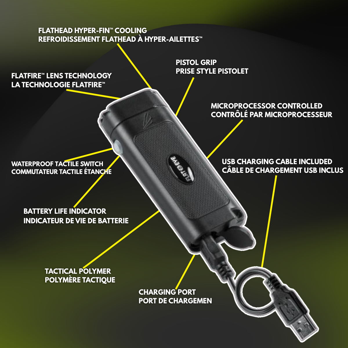 1000 lumen flashlight usb rechargeable Streamlight ProTac HL At just 5 inch long and 4 oz weight with battery Rechargeable Tactical Flashlight 1000 Luman