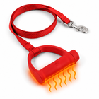 POWERPAW Rechargeable Heated Dog Leash, Waterproof Heavy-Duty Nylon, 6-Ft, For Dogs Up to 100 lbs