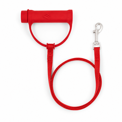 POWERPAW Rechargeable Heated Dog Leash, Waterproof Heavy-Duty Nylon, 6-Ft, For Dogs Up to 100 lbs