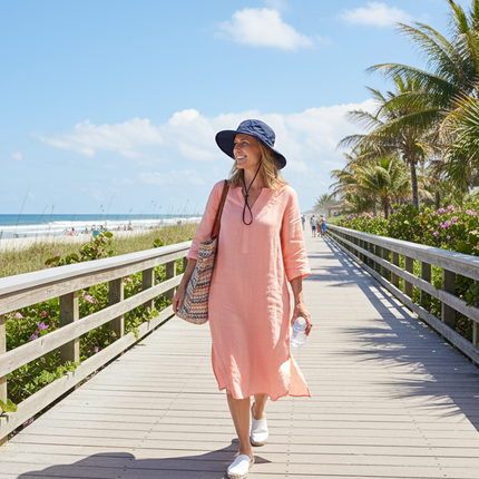 POWERCAP ICE Cooling Sun Hat – Instant Cooling Relief with Reusable Ice Packs, UPF 50 UV Sun Protection, Lightweight & Breathable for Hot Weather