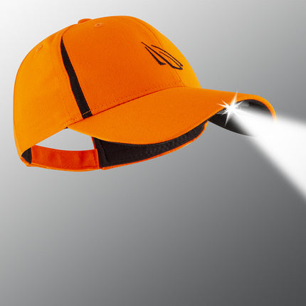 orange blaze POWERCAP 3.0 rechargeable LED lighted headlamp hat