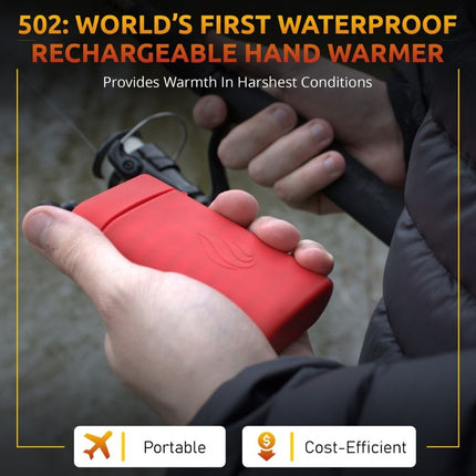 POWERPAW 502 IP67 Waterproof Rechargeable Electric Hand Warmer