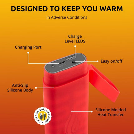 POWERPAW 502 IP67 Waterproof Rechargeable Electric Hand Warmer