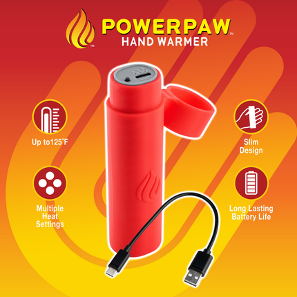 POWERPAW 501 IP67 Waterproof Rechargeable Electric Hand Warmer