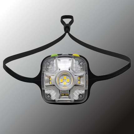 Adaptev Headlamp - Inertial Gyroscope LED Rechargeable Smart Head Lamp