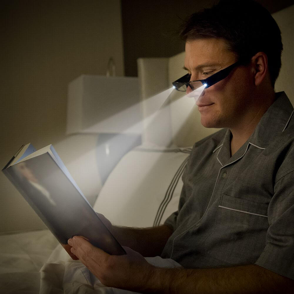 reading goggles LIGHTSPECS LightWeight LED Reading Glasses