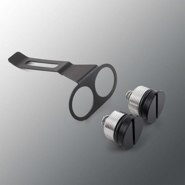 FLATEYE F-1000 flashlight tactical clips