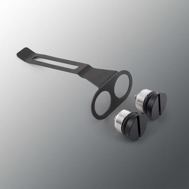 FLATEYE F-700 flashlight tactical clips