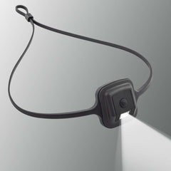 grey GUMBI-Lamp rechargeable LED headlamp