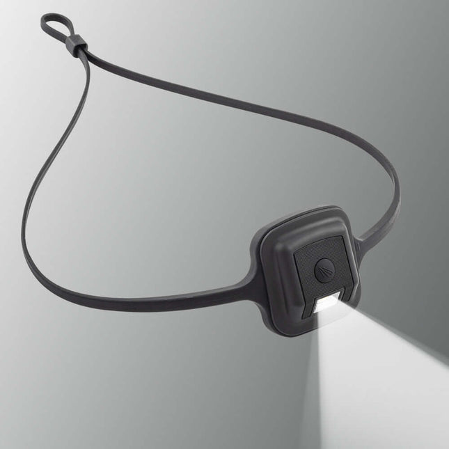 grey GUMBI-Lamp rechargeable LED headlamp