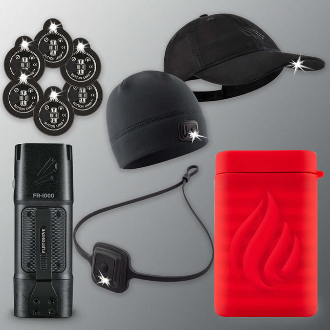 Premium pro hiking LED combo package